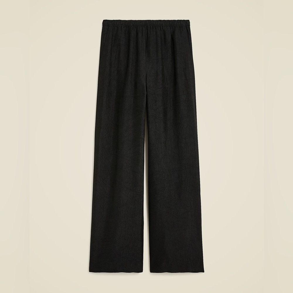 J-crew Stratus pant in textured satin